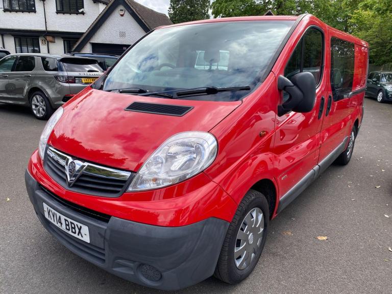 2014 Vauxhall Vivaro 2.0 2900 CDTi Crew Van FWD L3 5dr PANEL VAN Diesel Manual