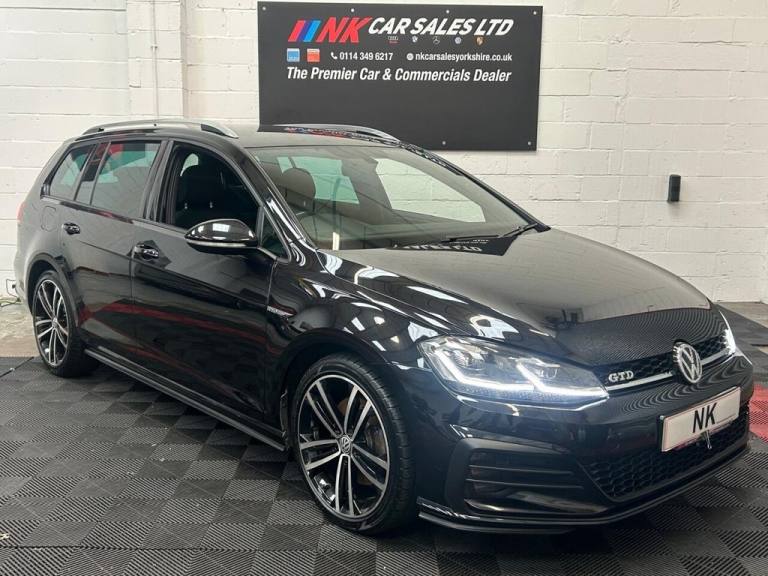 2018 68 VOLKSWAGEN GOLF 2.0 TDI GTD ESTATE 5DR DIESEL MANUAL EURO 6 (S/S) (184 P