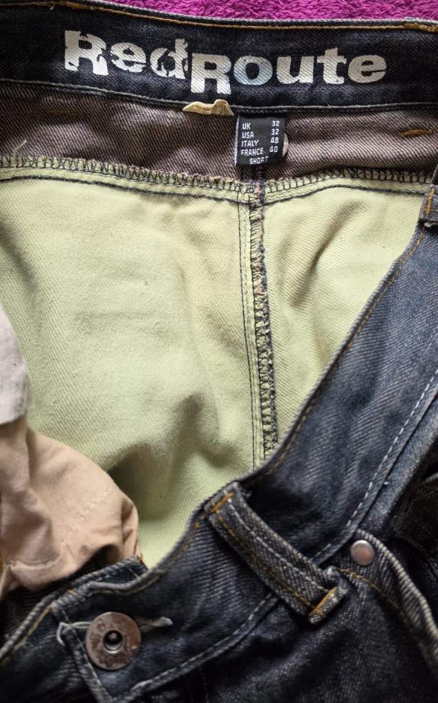 Red Route Kevlar Lined Denim Jean's 