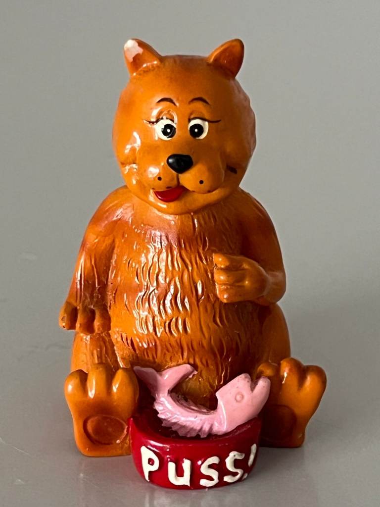 GINGER CAT 'PUSS' FIGURINE