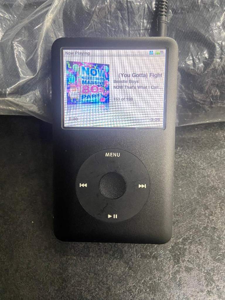 Apple  ipod Classic 7th Gen 160gb Black.