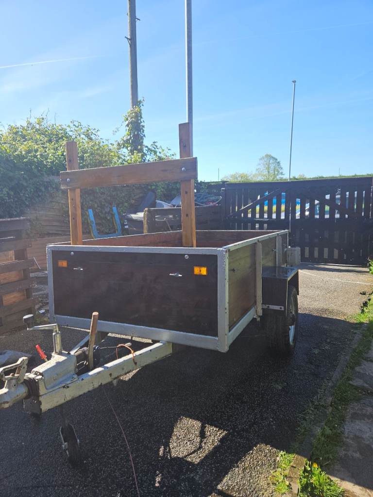 Hand built.heavy duty trailer  6f7x4ft