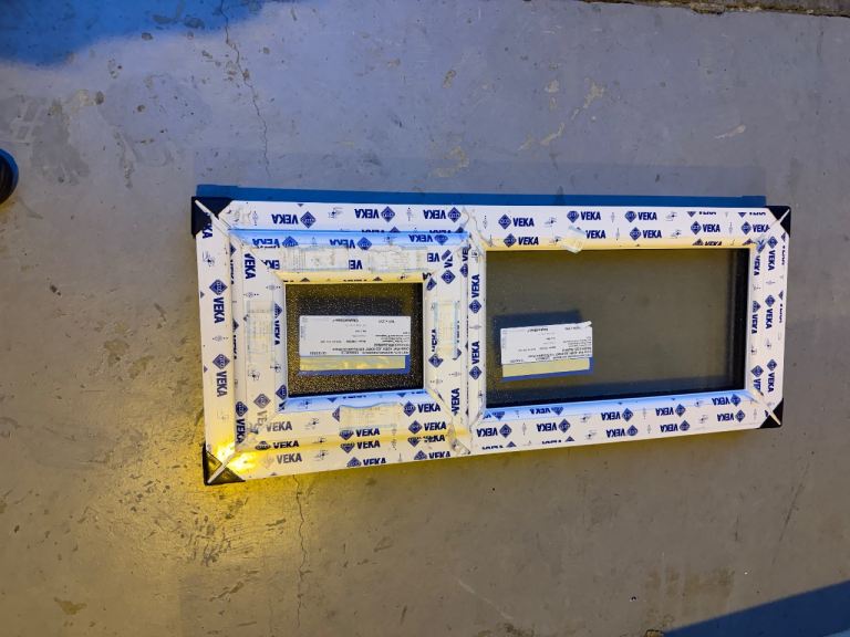Veka window for bathroom measurements on pictures brand new 