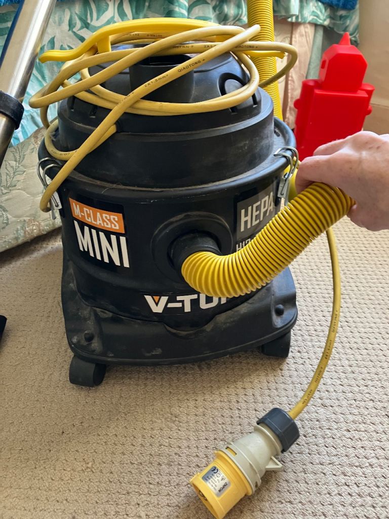 V-TUF M-Class Mini HEPA Vacuum Cleaner – Good Condition