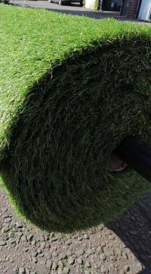 Artificial Grass Rolls | 40mm Luxury Lawn | Premium Garden Look