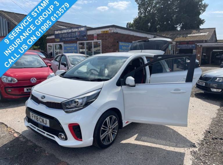 2018 18 KIA PICANTO 1.0 GT-LINE HATCHBACK 5DR PETROL MANUAL EURO 6 (66 BHP)
