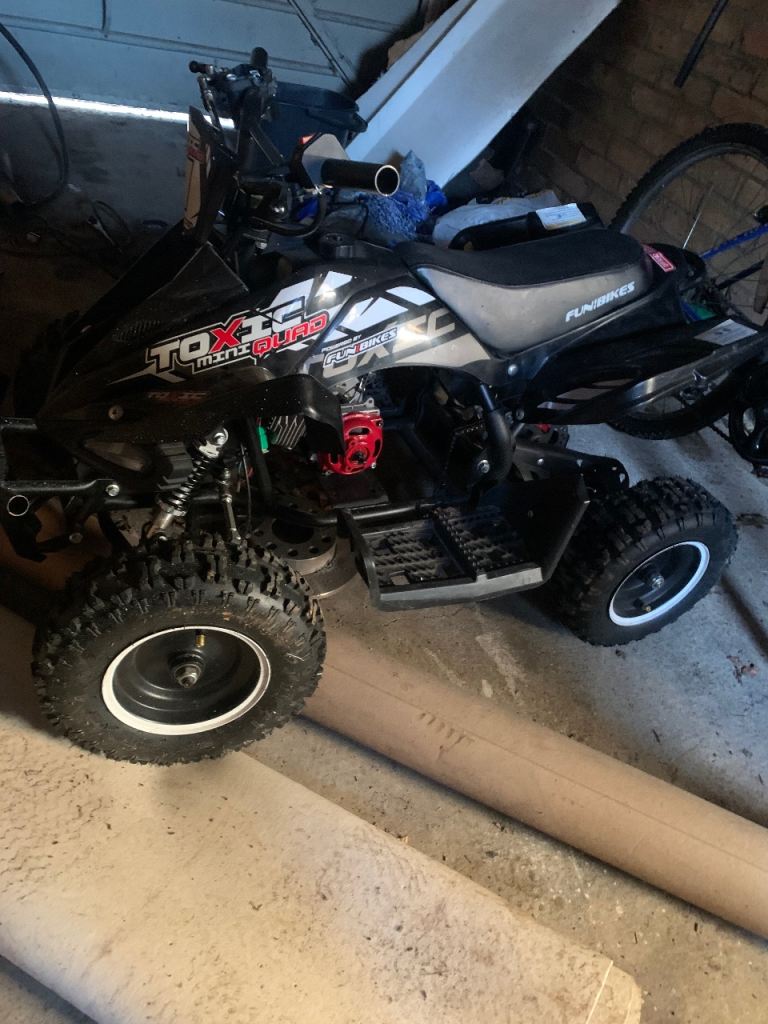 50cc kids quad needs finishing 