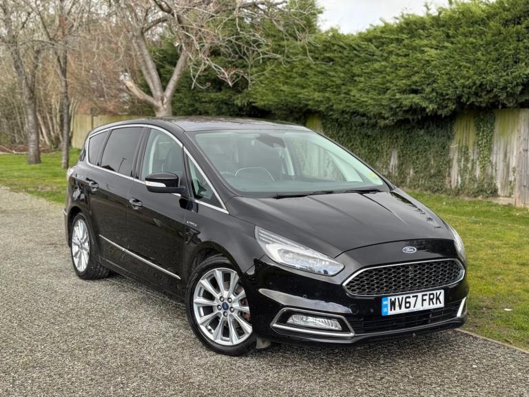 2017 [67] FORD S MAX 2.0 DIESEL VIGNALE TDCI BITURBO AUTO BLACK ULEZ 7 SEAT FSH