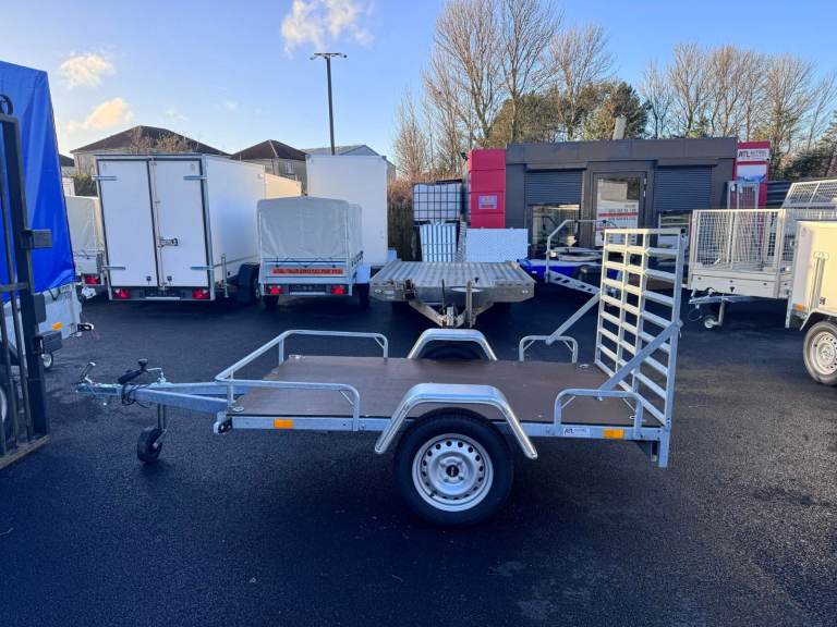 BRAND NEW 6,7ft x 4,2ft (B202) GOLF BUGGY/QUAD TRANSPORTER NIEWIADOW TRAILER 750KG