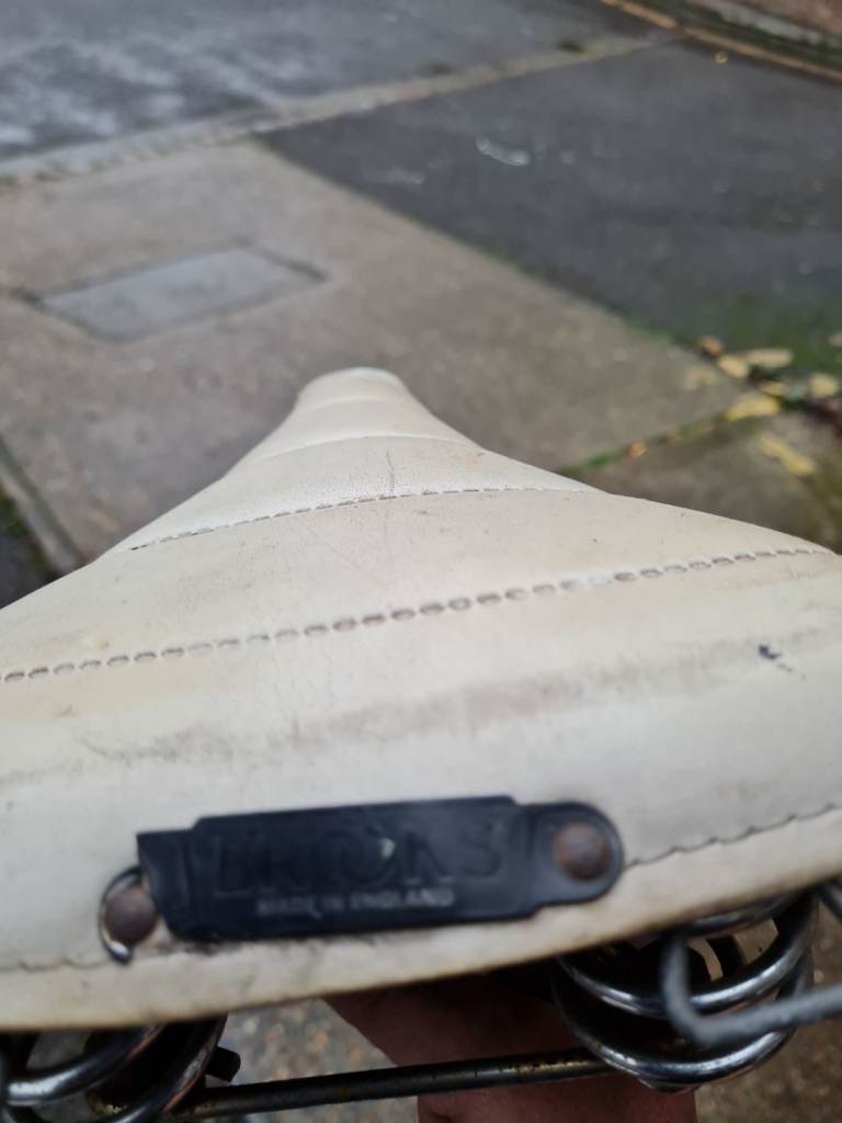 Vintage brook saddle