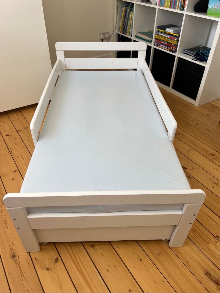 Habitat Ellis Toddler Bed with storage and mattress 