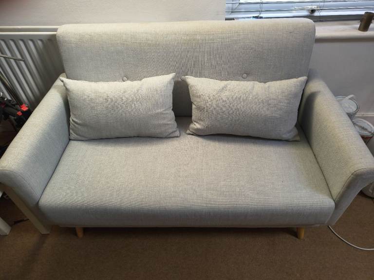 2 Seater sofa. Small compact size.