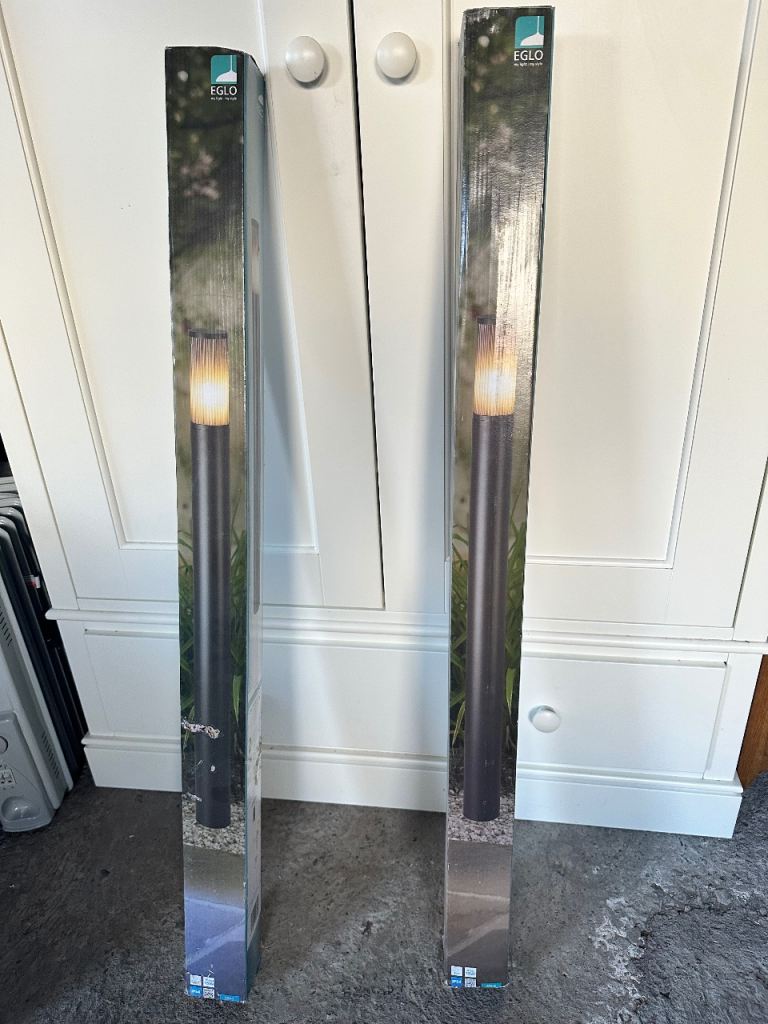 EGLO Salle Outdoor Post Lights - Brand New, Never Used