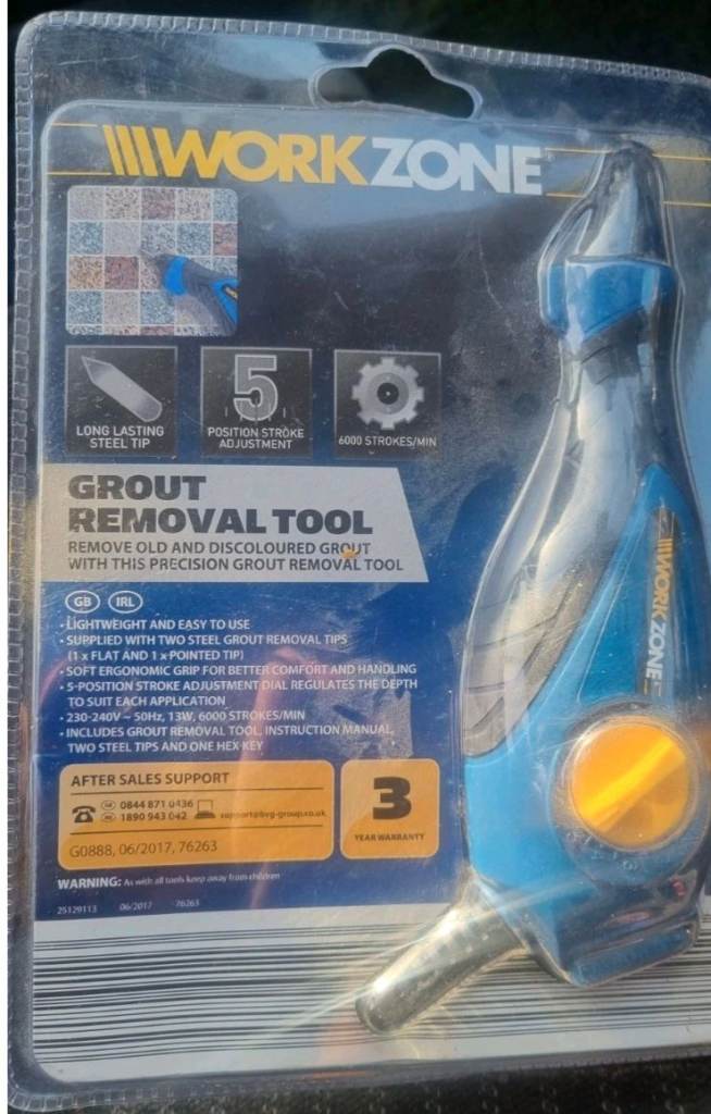 Grout removal tool new