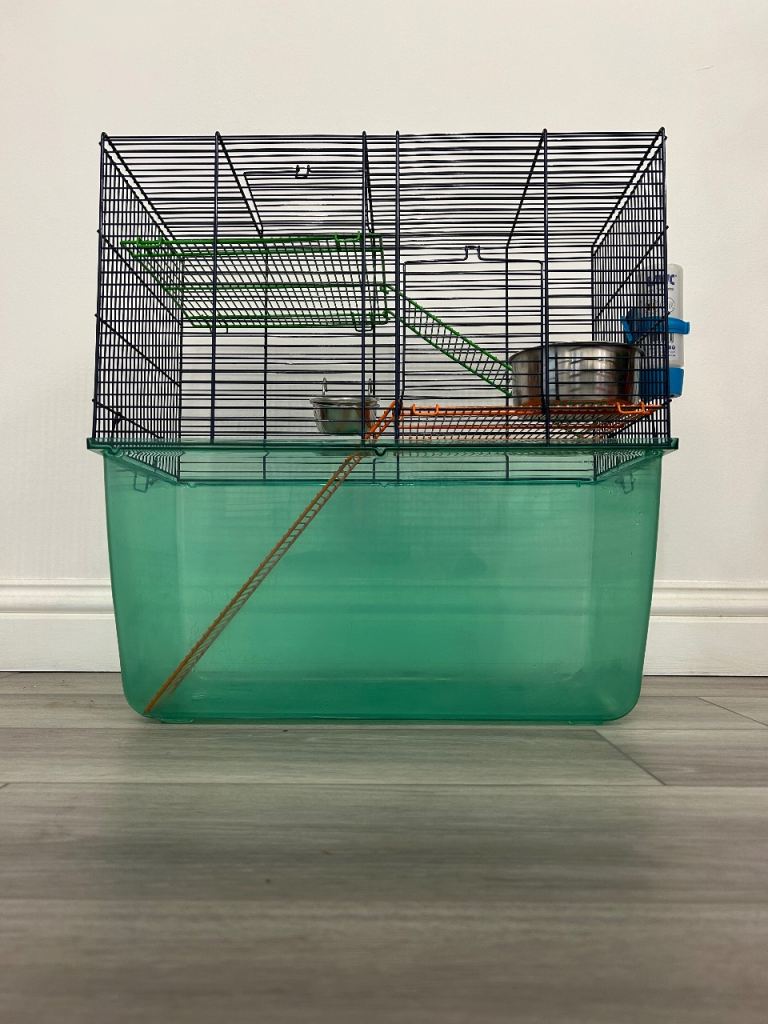 Hamster/ Gerbil Multi-Level Pet Cage