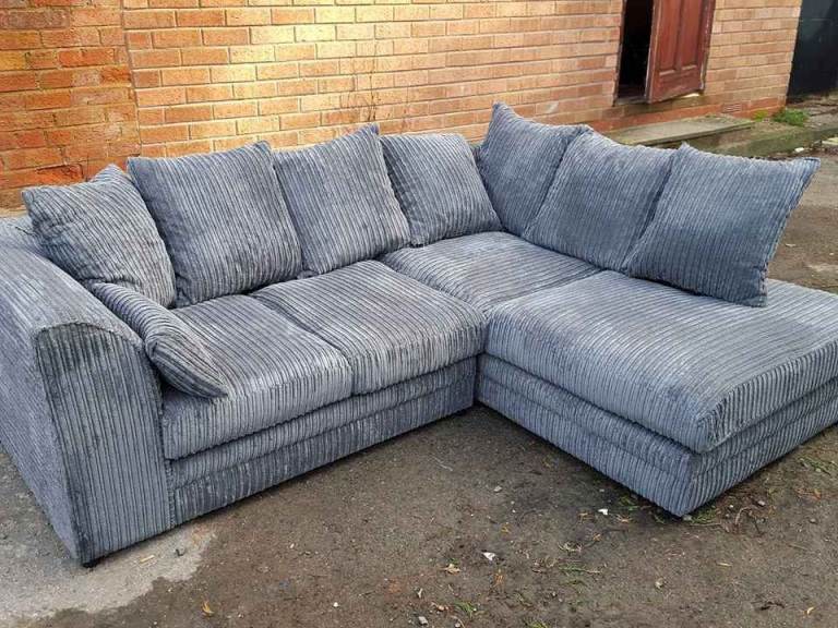 Brand New L Shape Corner 4 seater Sofa 2+3 Seater Set Free Delivery
