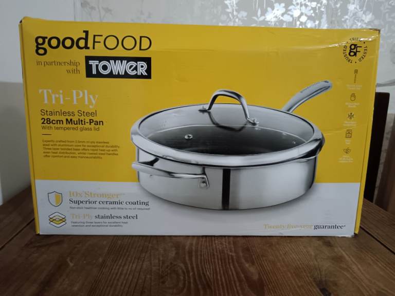Good Food TriPly 28cm Multi-Pan with Lid