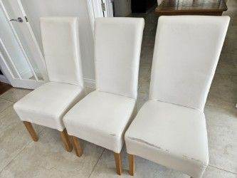 18 tall roll top dining room chairs