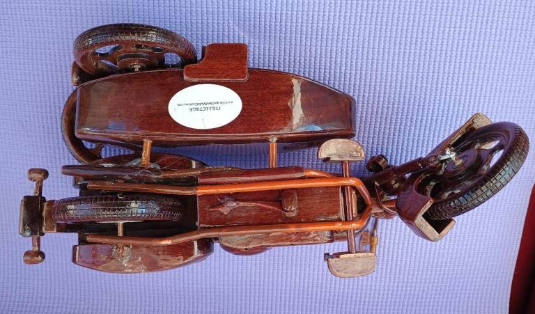 Hand crafted wooden model 