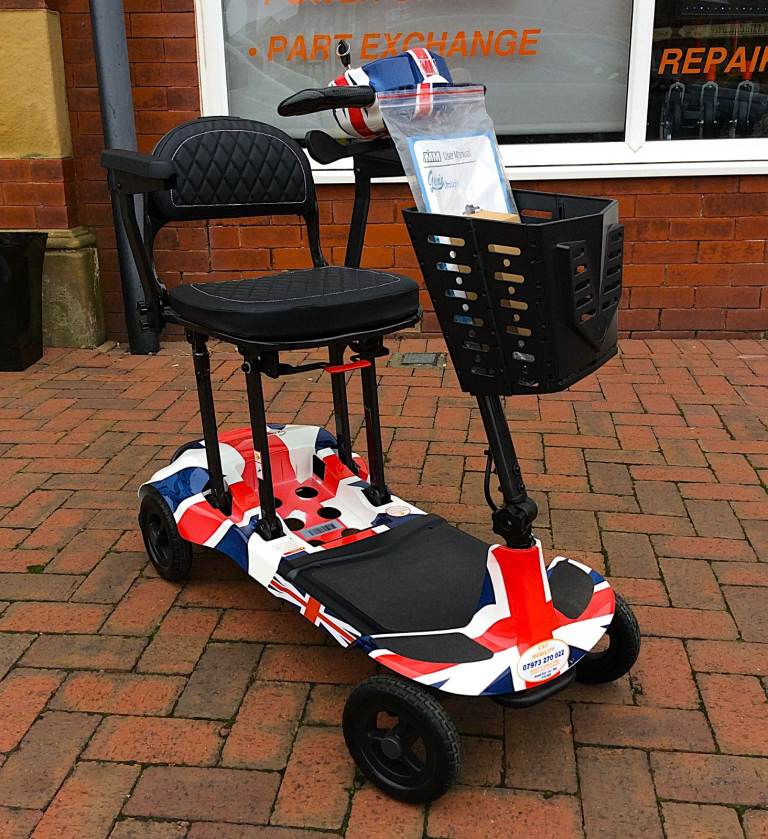 Union Jack Genie Ultralight Mobility Scooter - only £1995!