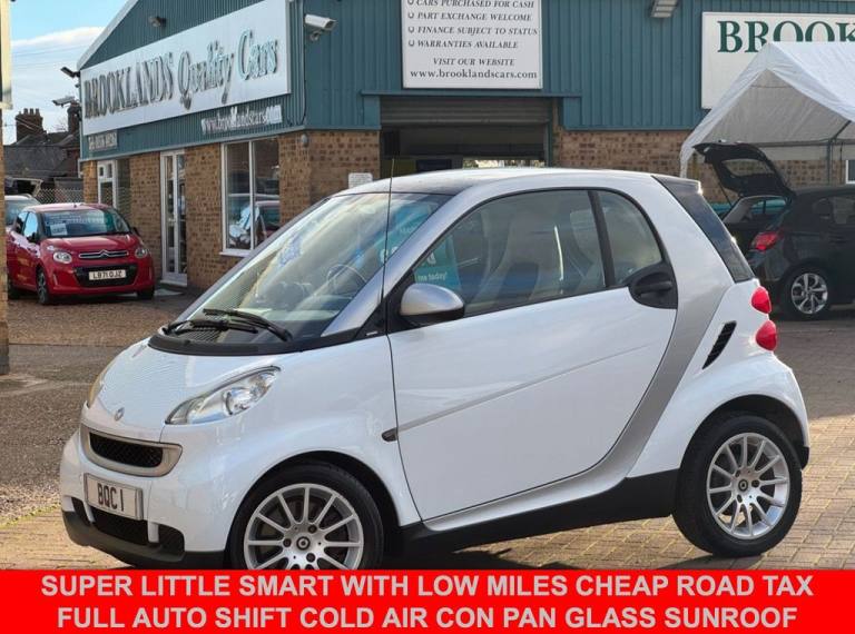 2008 smart fortwo 1.0 Passion Coupe 2 Door Crystal White Petrol Auto Euro 4 (71 bhp) Coupe Petrol...
