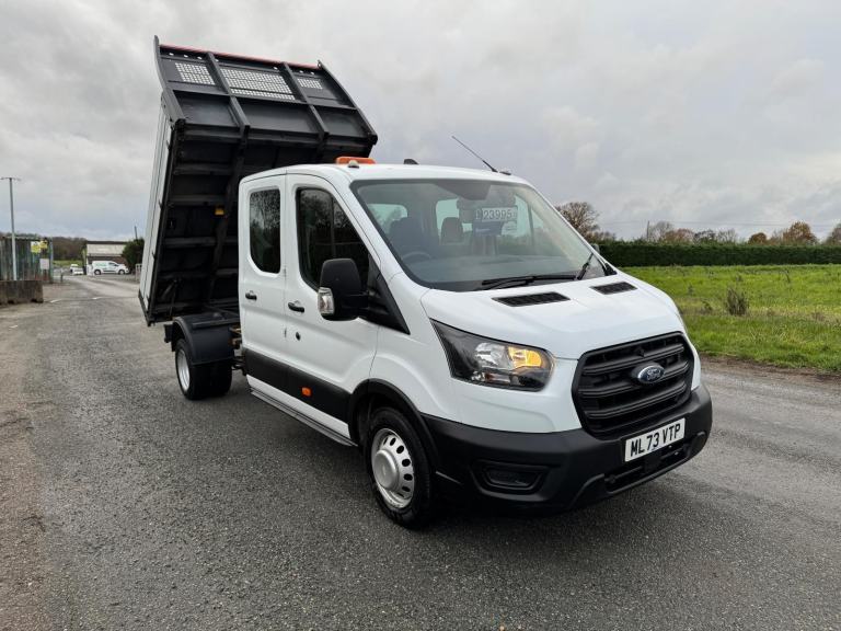 Ford Transit 2.0 350 EcoBlue Leader  Double Cab  tipper Aircon  4dr D... 2023/73