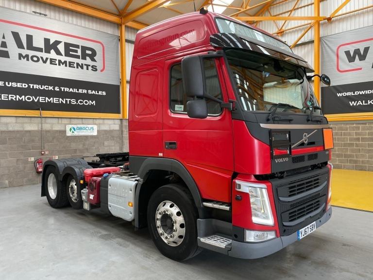 VOLVO FM 450 GLOBETROTTER *EURO 6* ADR SPEC 6X2 TRACTOR UNIT – 2017 – YJ67 SBV