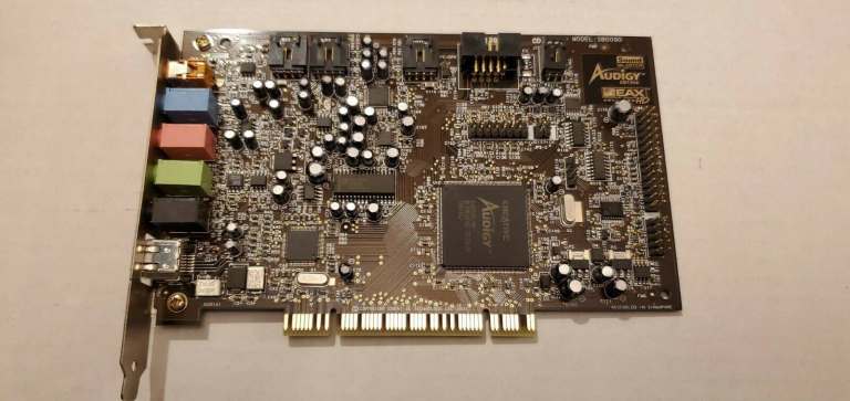 Creative Labs Soundblaster Audigy 5.1 Sound card SB1394 PCI.
