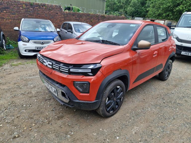 2025 DACIA SPRING 27kWh Extreme 65 48kW 5dr Auto. Damaged repairable EASY FIX