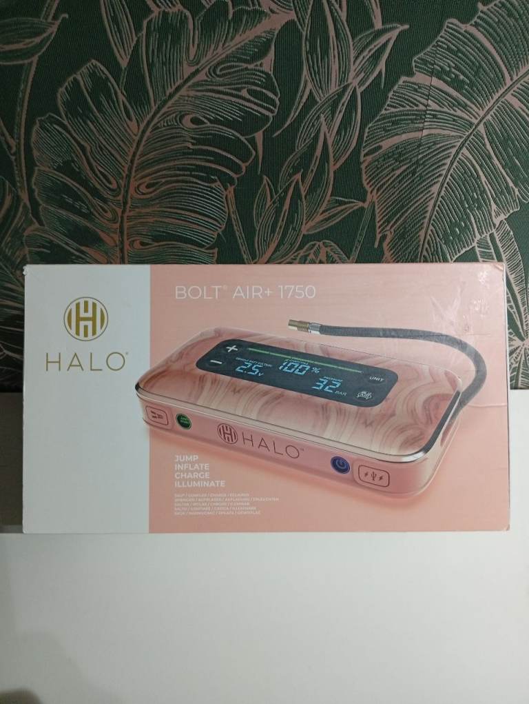 Halo Bolt jump starter/powerbank/light & more BNIB 