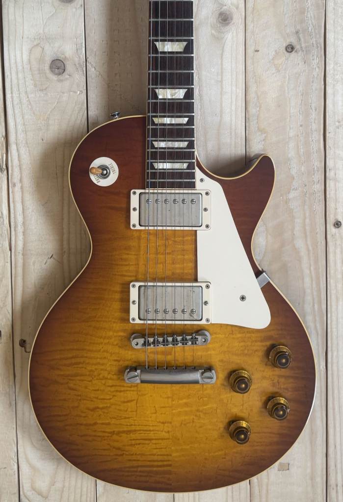 2003 Gibson Custom Shop 1959 Les Paul Reissue Iced Tea Brazilian