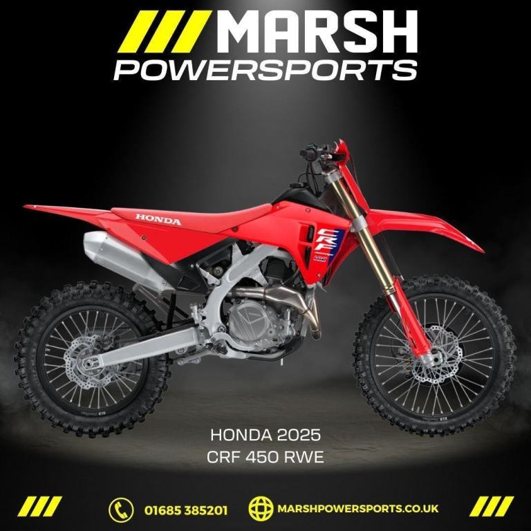 Honda CRF 450 RWE 2025 - Honda Main Dealer - OUT OF STOCK