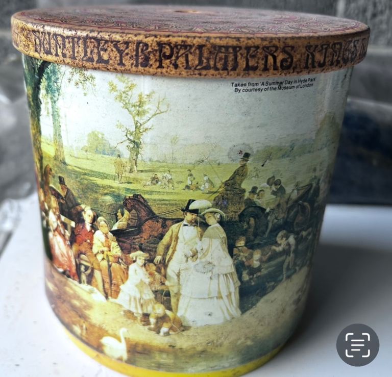 Huntley and Palmer biscuit barrel £80.00