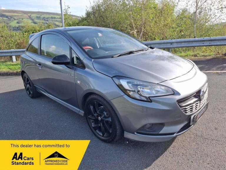 2019 Vauxhall Corsa 1.4i ecoTEC SRi VX Line Nav Black Hatchback 3dr Petrol Manual Euro 6 (90 ps H...