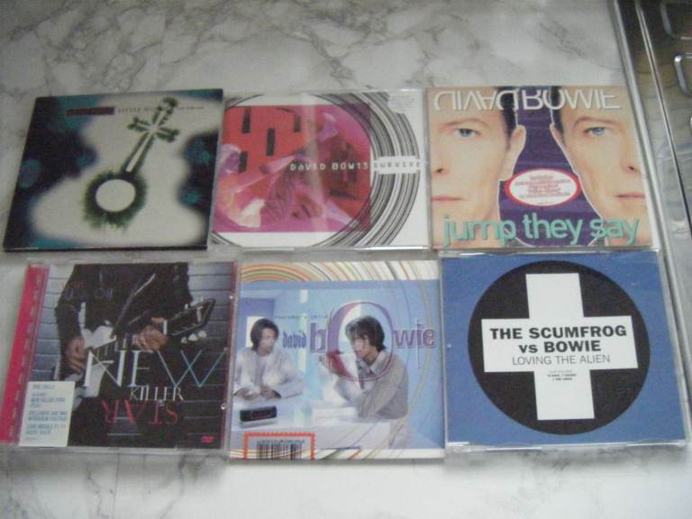CD'S DAVID BOWIE CD SINGLES X6 -VGC-POST -OFFERS