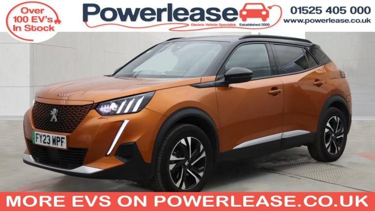 2023 Peugeot E-2008 50kWh GT SUV 5dr Electric Auto (7kW Charger) (136 ps) Automatic