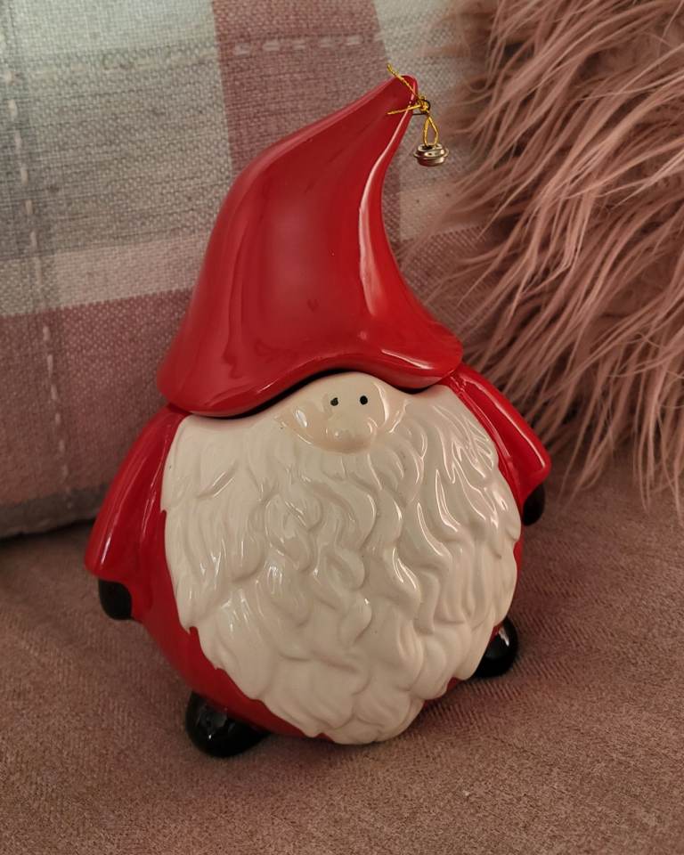 Santa clause cookie/sweets  jar