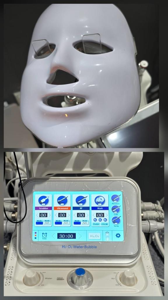 Hydra facial machine