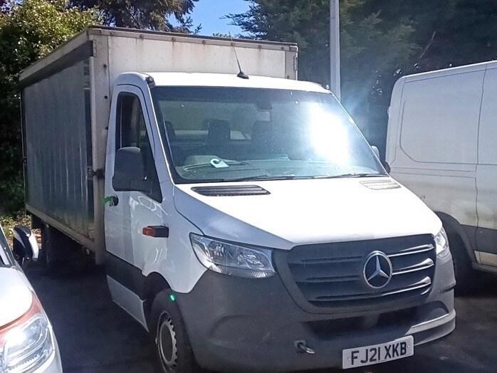 2021/21 MERCEDES SPRINTER 314CDI CURTAINSIDER SPARES OR REPAIRS PRICE IS + VAT