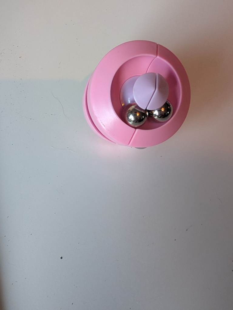 Pink fidget toy