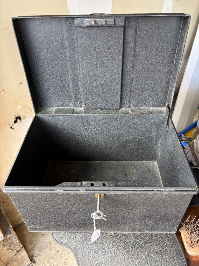 Vintage Deed Box