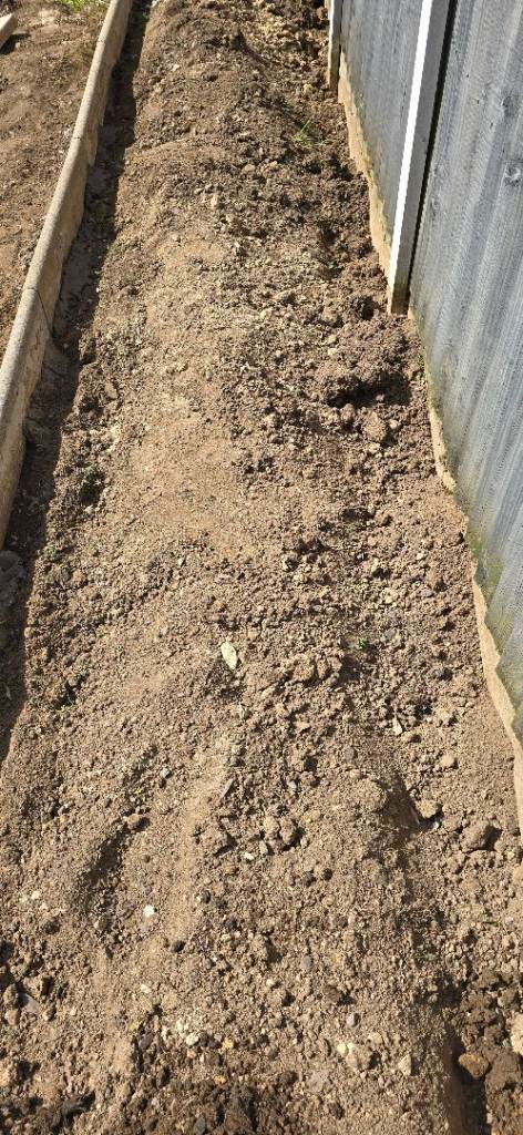 Bagged mixed soil for free 
