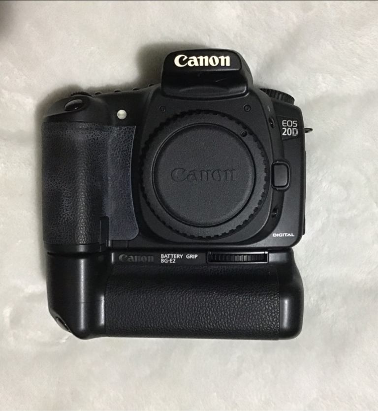 CANON 20D, 50mm II LENS & POWERWIND, ALL IN V.G.C BARGAIN AT ONLY £175