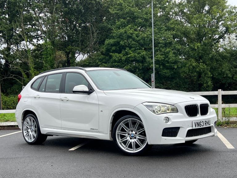 BMW X1 2.0d M SPORT GREAT SPEC FULL RED LEATHER. SLIDING PANROOF