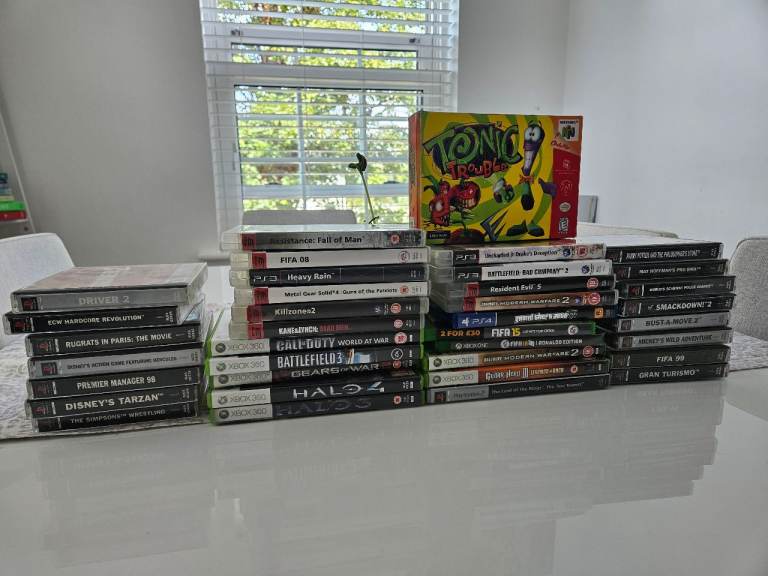 37 Games (Some empty cases) 