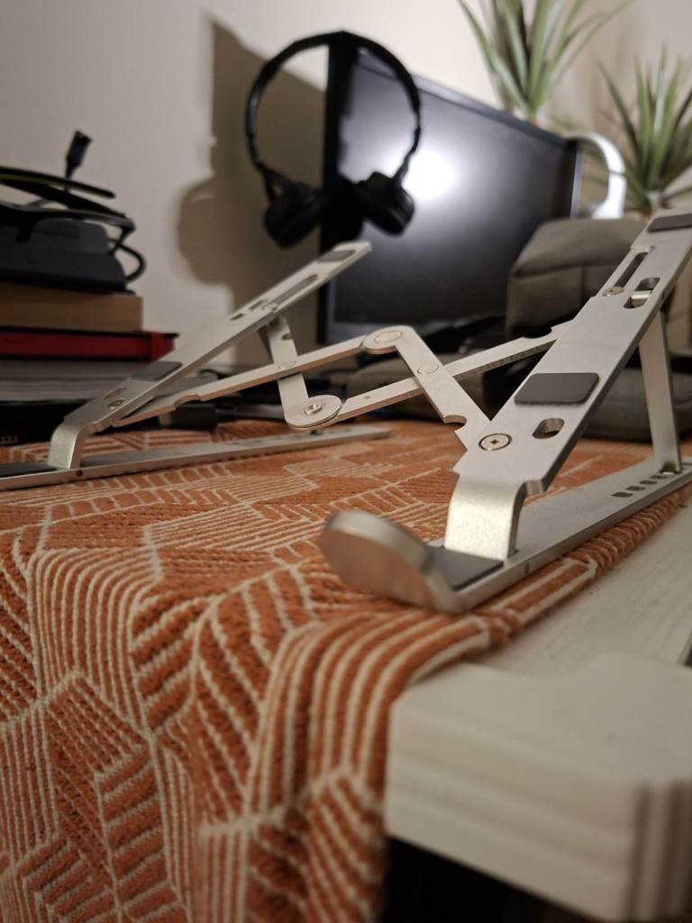 Adjustable Laptop Stand - Silver, As Good As New