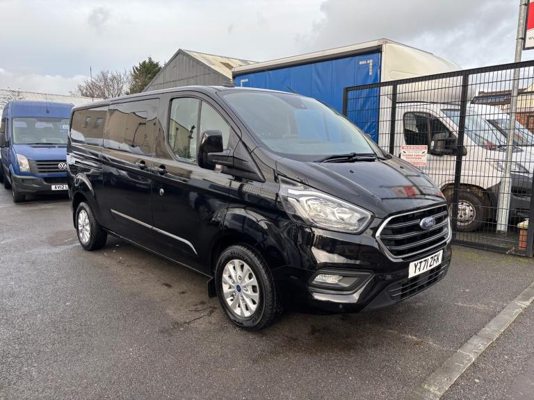 2021 Ford Transit Custom 2.0 EcoBlue 130ps Low Roof D/Cab Limited Van PANEL VAN Diesel Manual
