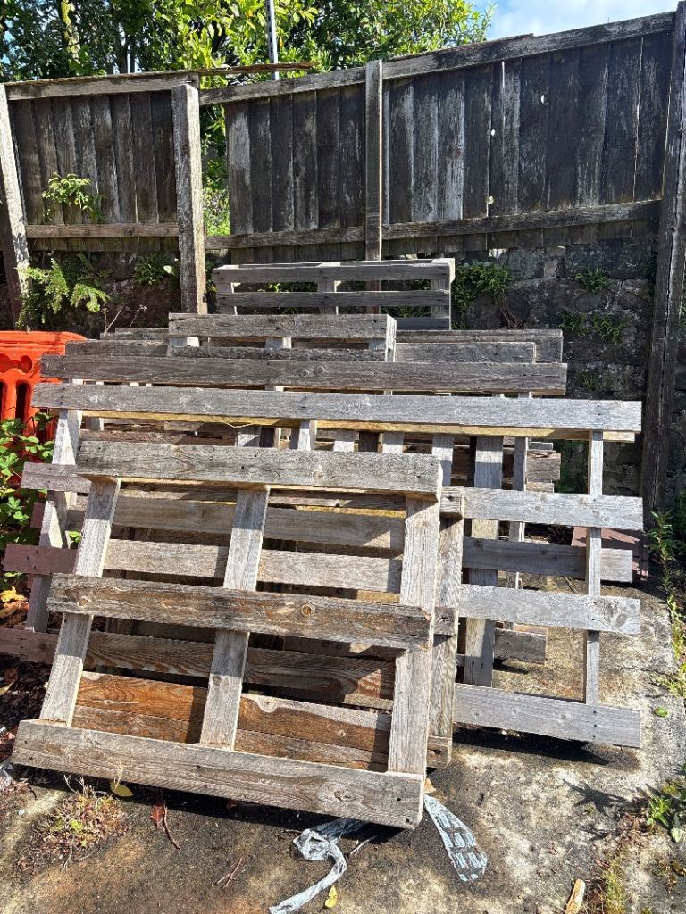 Wooden pallets