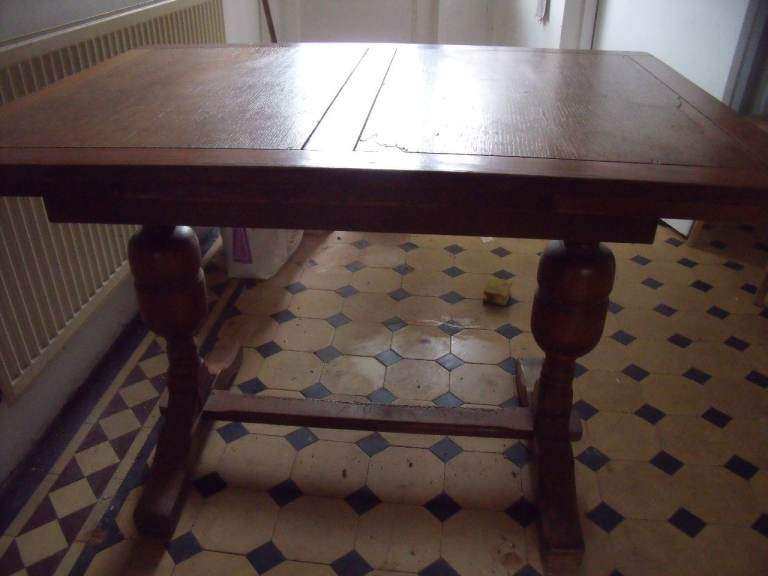 Very Sturdy Solid FREE Table. Ideal in a Workshop or Garage