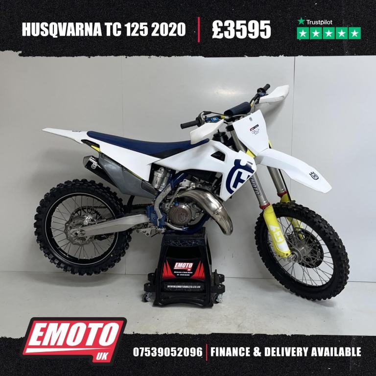 HUSQVARNA TC125 2020 Motocross Bike 125cc @EmotoUK - Finance Available